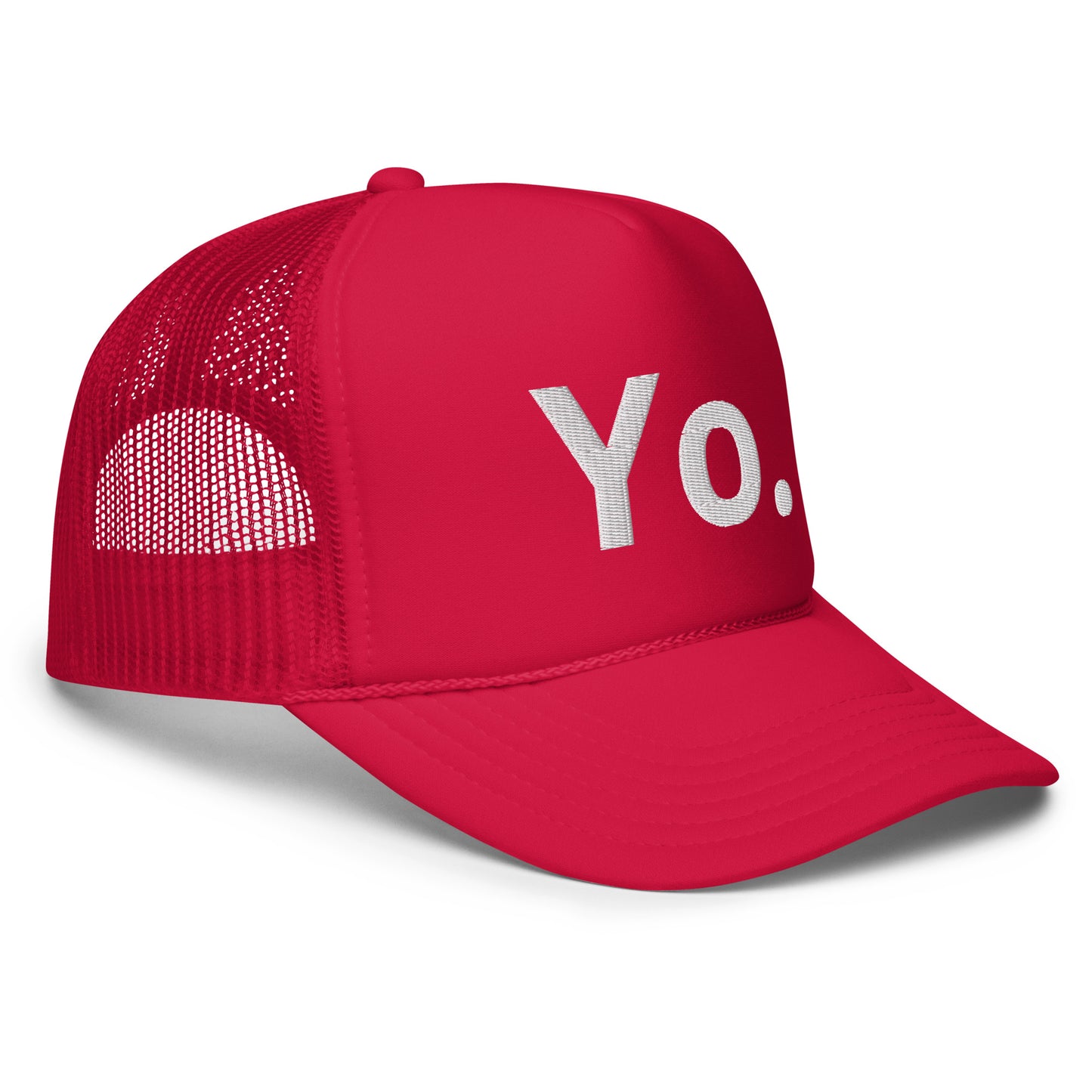 Foam trucker hat - Yo.