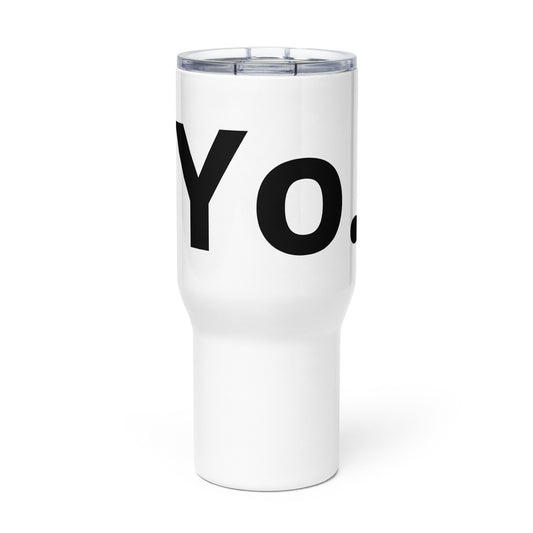 Travel mug with a handle - Yo.