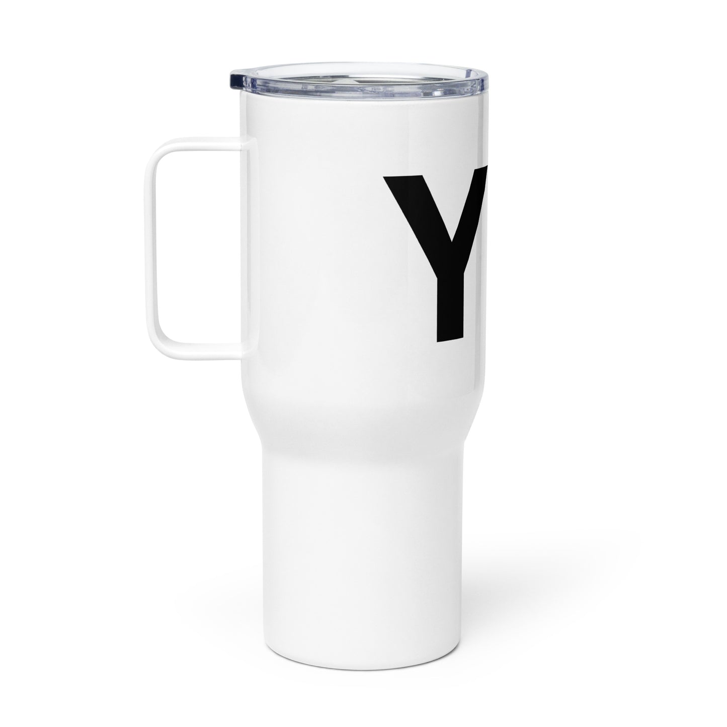 Travel mug with a handle - Yo.